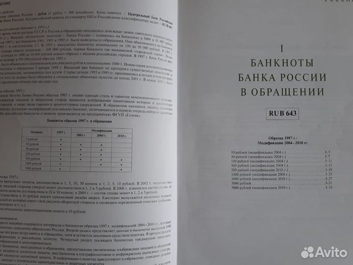 Справочник.Рубли.Денежные знаки Банка России