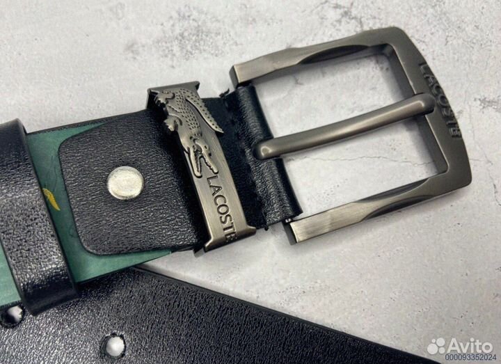 Классический Мужcой peмeнь Lacoste