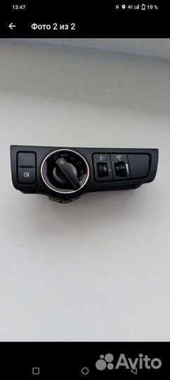 Блок переключения света фар hyundai I40