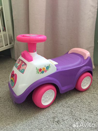 Машинка-каталка Kiddieland для девочек