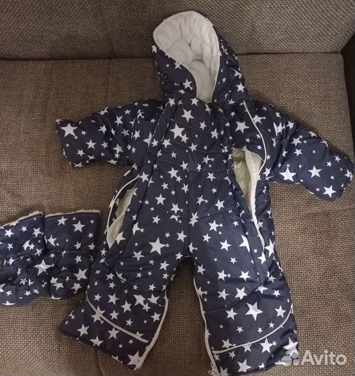 Зимний комбинезон для мальчика