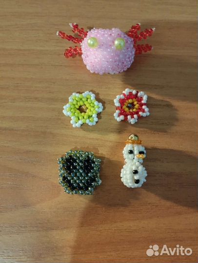 Фигурки из бисера