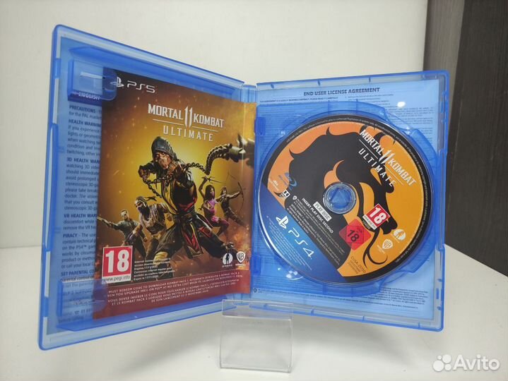 Игровые диски. Sony Playstation 4 Mortal Kombat 11