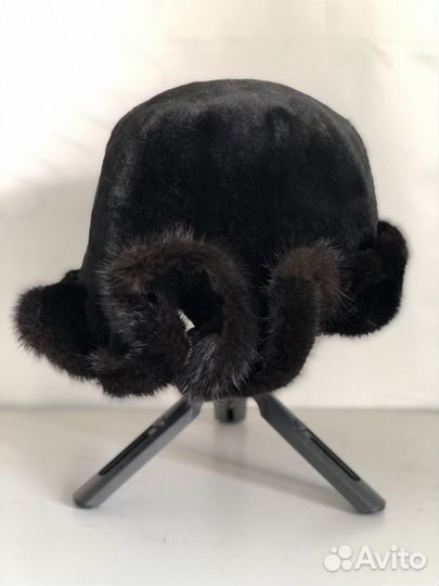Шапка норковая 57 размер женская