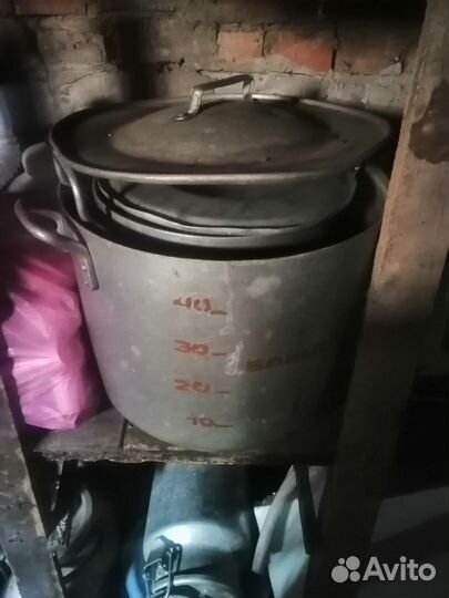 Бак алюминиевый пищевой