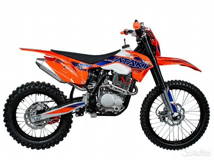 Мотоцикл ataki EC300 (4T 175FMM) 21/18 (2023 г.)