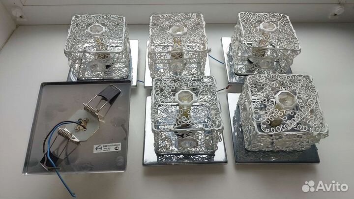 Точечные светильники бу