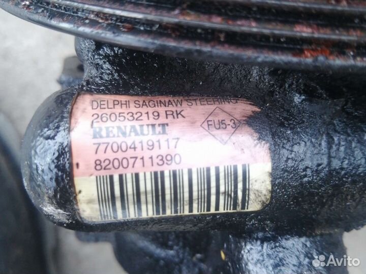 Насос гидроусилителя руля Renault Logan 1 1.6