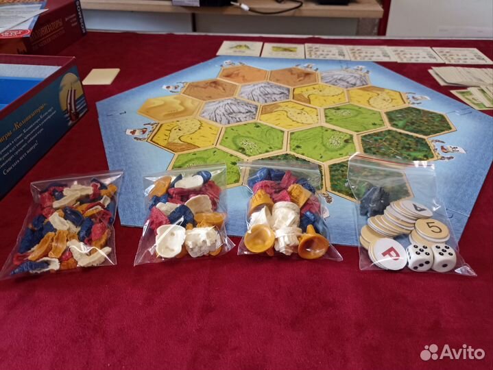 Настольная игра колонизаторы catan