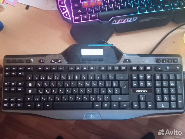 Игровая клавиатура с дисплеем logitech g510