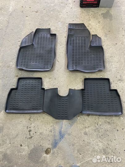 Коврики резиновые fiat doblo