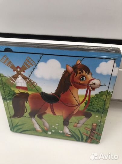 Деревянные вкладыши и головоломки