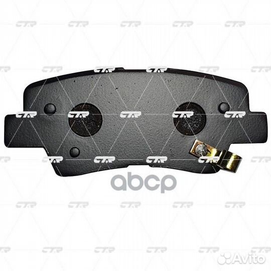 Колодки тормозные дисковые зад GK0499 CTR