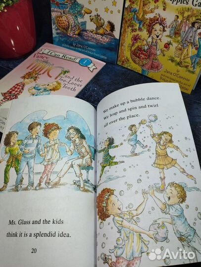 Книги Fancy Nancy. I Can Read. Фэнси Нэнси