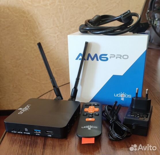 Тв Бокс Ugoos AM6 Pro