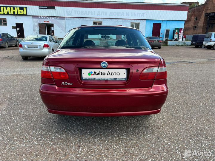 FIAT Albea 1.4 МТ, 2007, 184 970 км