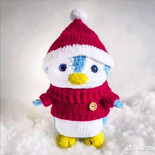 Вязаные игрушки ручной работы