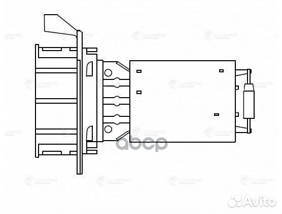 LFR 1509 резистор вентилятора отопителя MB Spr
