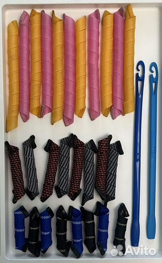 Бигуди мягкие. Бигуди-спирали