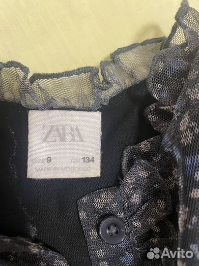 Zara платье, ботинки с паетками