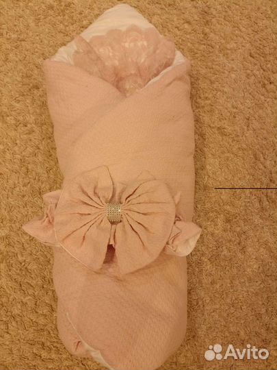 Конверт на выписку для девочки