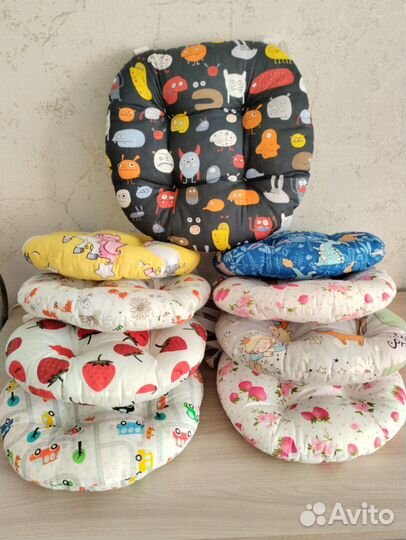 Подушка детская, подушка на детский стульчик