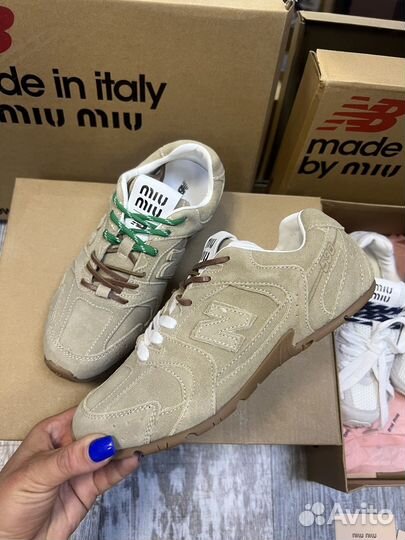 Кроссовки new balance 530 miu miu