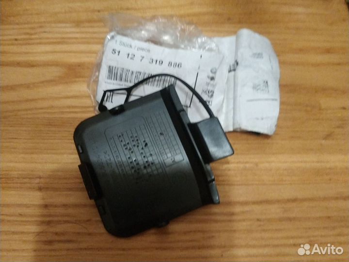 Крышка буксировочной проушины зад бампера BMW X6