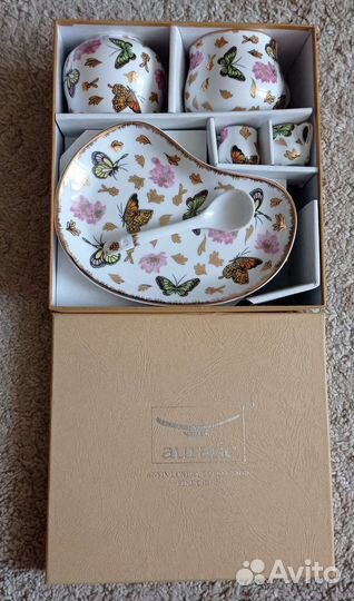 Кофейный фарфоровый набор 7пр