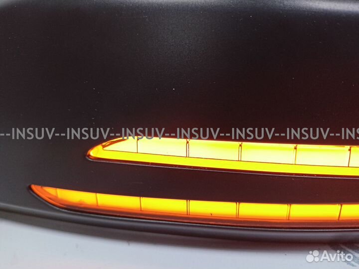 Накладки на зеркала Нива urban стиль AMG с повт