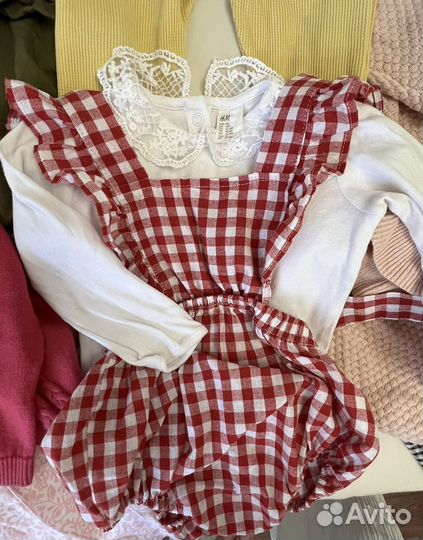 Вещи для девочки пакетом zara hm next 80 86