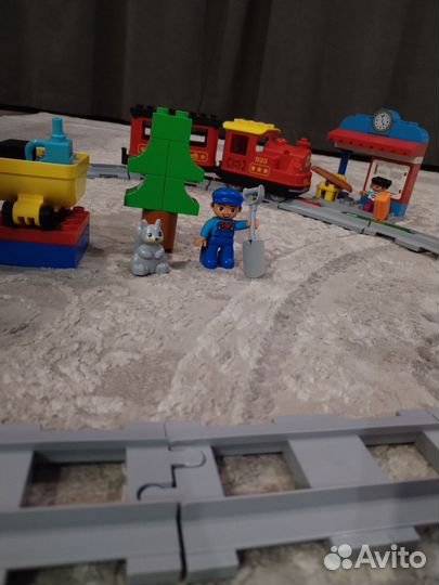 Lego поезд поезд на паровой тяге 10874