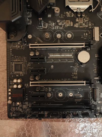 Материнская плата MSI z270 gaming pro carbon