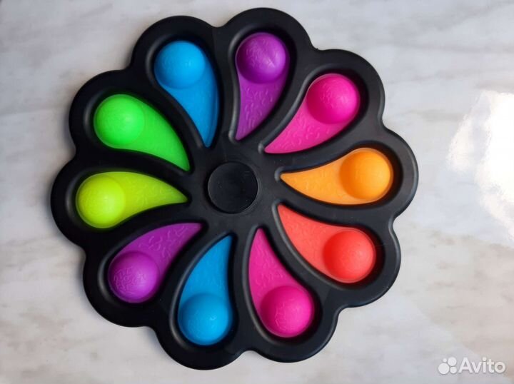Поп ит pop it антистресс динозавр спиннер