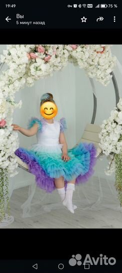 Платье праздничное для девочки