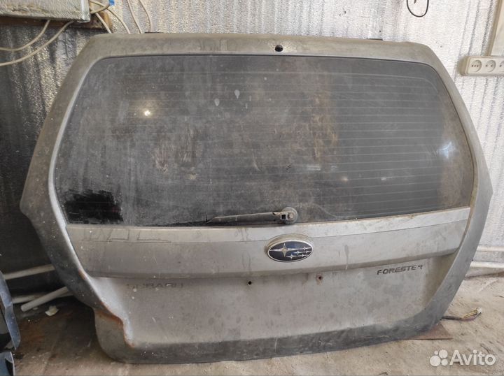 Крышка багажника subaru forester sg