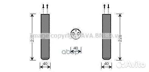 Осушитель кондиционер MTD236 Ava