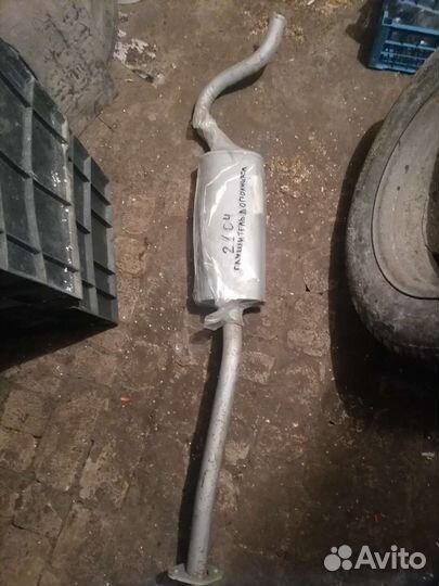 Глушитель на ваз 2104