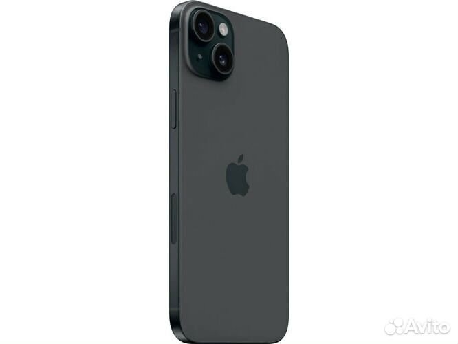 Apple iPhone 15 Plus 256 гб, Dual: nano SIM + eSIM, черный