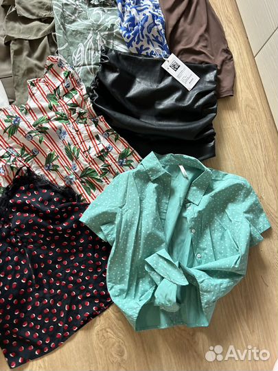 Большой пакет вещей на девушку