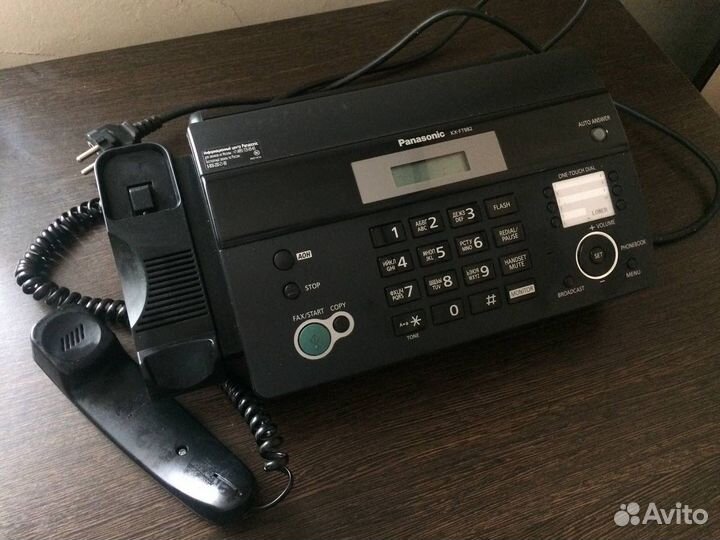 Факс panasonic KX-FT982