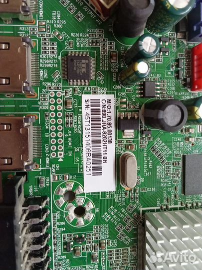 Основная плата CV9202H-T телевизора Galatec CX500