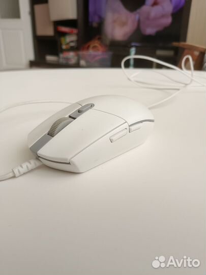 Мышь Logitech g102 белая