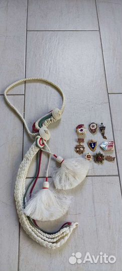 Аксельбант солдатский