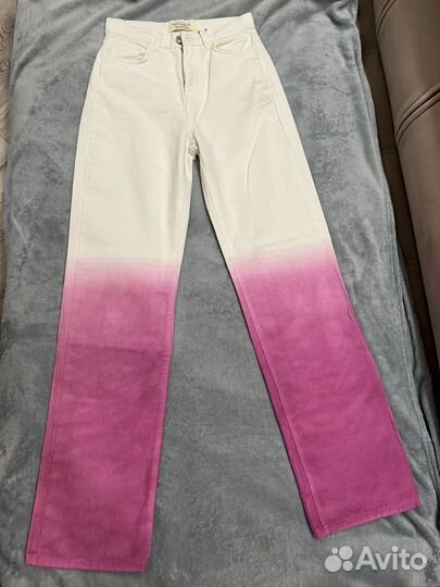 Джинсы с градиентом Toptop