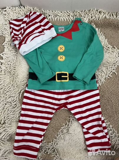 Новогодний костюм для мальчика 86 см