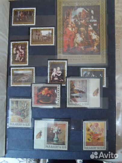 Марки разных стран