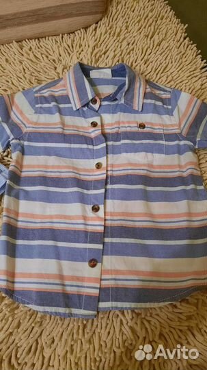 Рубашки для мальчика 3 шт Gap