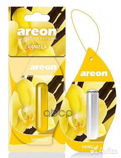 Ароматизатор liquid 5 ML Ваниль Vanilla LR06 areon