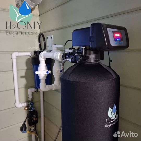 Обезжелезивание воды с загрузкой/Очистка воды